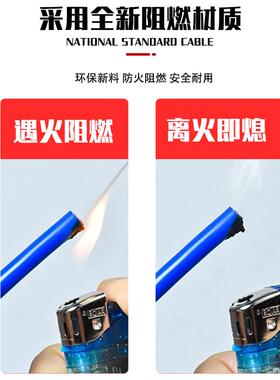 广州电线DDZB-BYJ南牌电线25平方10国标铜.芯阻燃WWZC低烟无卤4/6