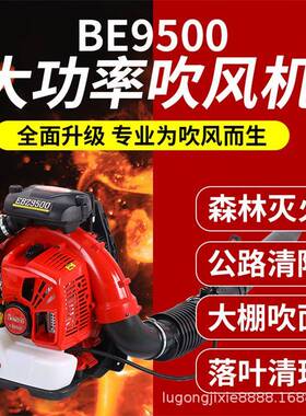 大功率油吹汽风吹机背负式尘除雪设备路QYR面雪积清理吹雪机