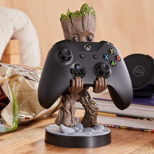 创意xbox游戏机手柄支架ps4动漫手办周边托架ps5握把置放收纳挂架