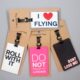 Accessories Tag Novelty Luggage Silica Letters Travel