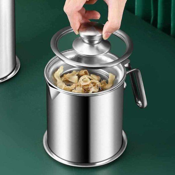 304不锈钢油壶厨房家用装油容器油过滤油渣壶防漏沥油加厚,厨房/烹饪用具,油壶,淘宝优惠券,粉丝福利购,淘宝优惠卷