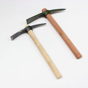 多功能大小号纯钢户外洋镐头采挖树根开荒挖笋十字镐送木柄包邮