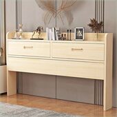 定制实木床头板靠背板简易床头主卧双人床头1.8米单人床头1.2米