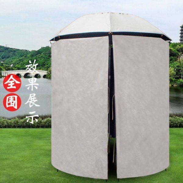钓鱼伞大钓伞防暴雨户外专用新型帐篷遮阳伞加厚防紫外线全围款式