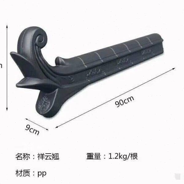 树脂瓦仿古瓦门头瓦围墙瓦一体屋檐瓦正脊瓦复古瓦片屋檐瓦中式瓦
