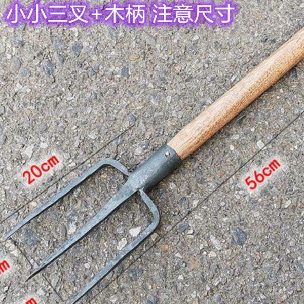 包邮三/四/多股超厚耙地扒土铁叉草叉垃圾叉16螺纹钢钢叉子农具,农机/农具/农膜,耙子,淘宝优惠券,粉丝福利购,淘宝优惠卷