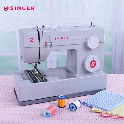 【全国联保】能缝皮料胜家4423多功能锁扣眼锁边 家用电动缝纫机