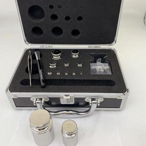 砝码E1/E2级316无磁不锈钢盒装砝码1mg-100g 1mg-200g 1mg-500g