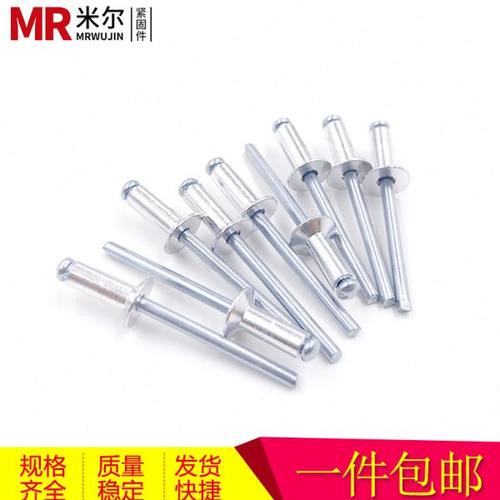 沉头拉铆钉2.4/3/6*8/9/10平头铝抽芯铆钉装潢钉拉钉拉柳钉