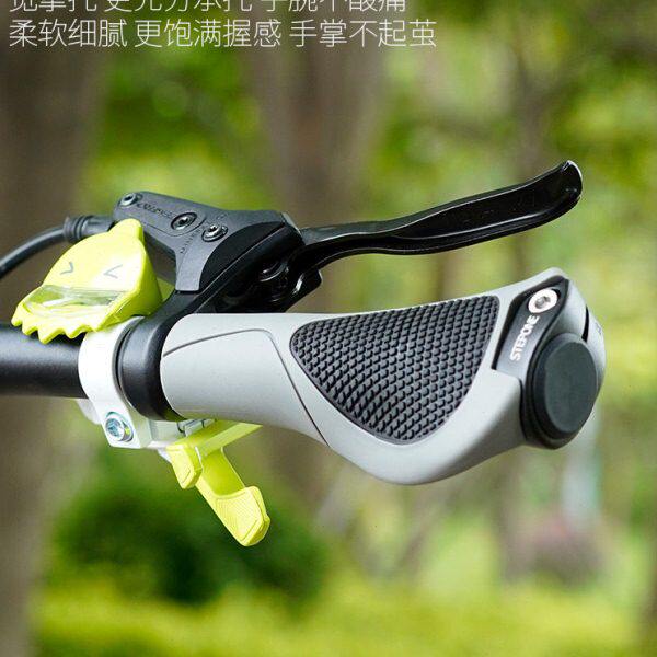 教授单车把套C1人间肉球防滑减震通用山地折叠自行车锁死复古握把