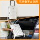 新款 折叠超市购物车大容量买菜神器露营小推车家用买菜小拉车