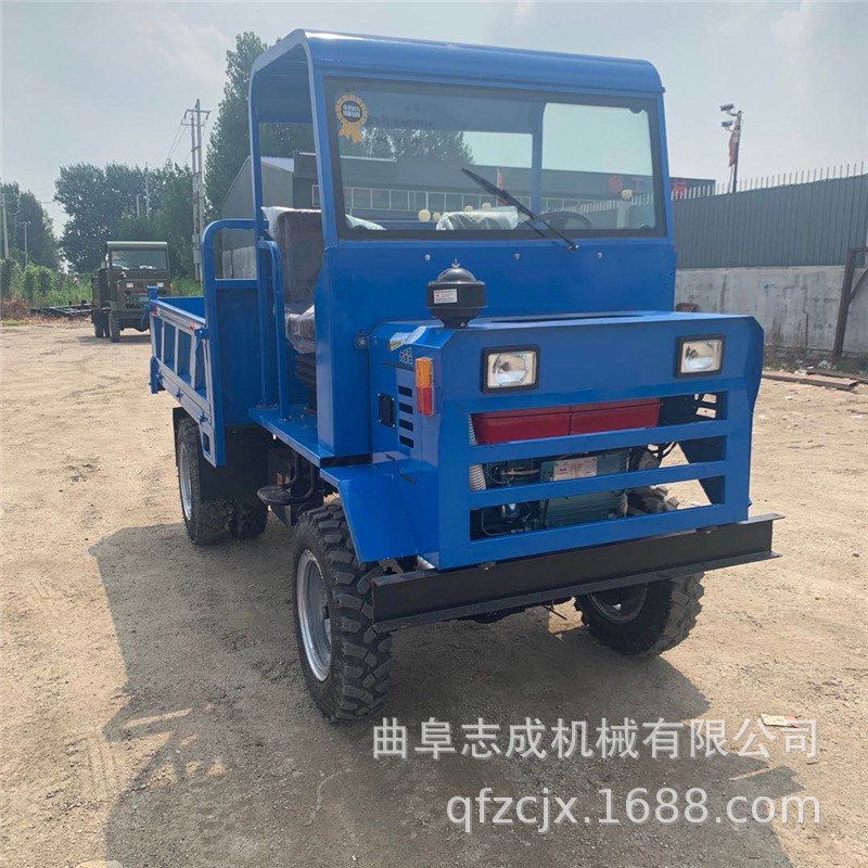 25马力柴油四轮翻斗车 山地专用四不像拖拉机 工X程四驱运输车