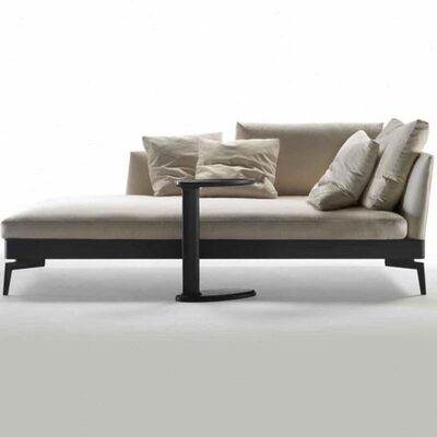 轻奢北欧现代布艺贵妃椅公寓样板间沙发休闲阳台躺椅简约美人榻