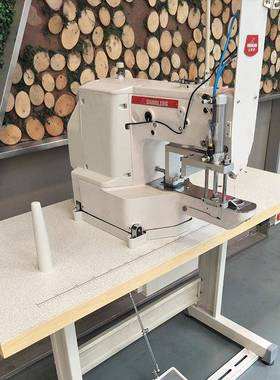 SL430D山菱牌垫圆圆孔座垫抱枕靠圆孔花样机坐垫打圈机抱枕缝纫机