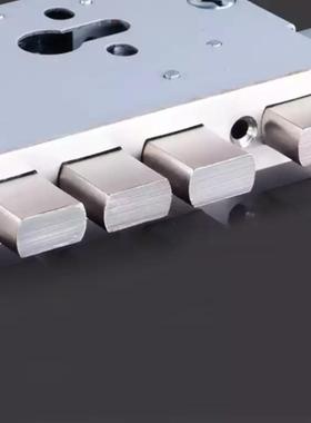 飞球牌FFQ-X6068体Q-X608门锁锁体不锈钢防盗大门标6准天锁带地钩