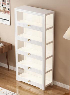 书柜合落地柜实木书架带门置物架收纳柜防自由组展SN-DGSG-示子现