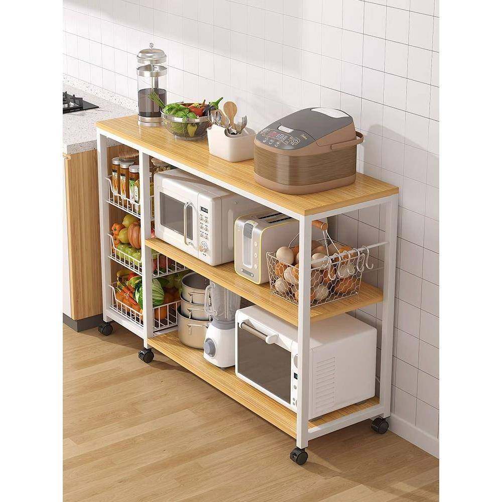 厨房置架落地炉无品牌/多层菜篮子收物纳柜微波箱柜子储物烤柜橱,五金/工具,五金工具箱/五金收纳箱,淘宝优惠券,粉丝福利购,淘宝优惠卷