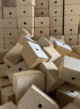 木托盘RQJ墩免熏蒸刨花墩木屑脚墩墩脚木块脚墩锯木末墩