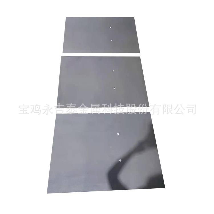 鸡永吉泰水处理钛电极镀用钛电极DA钛电极铱MEA钽电宝/钌铱钛S电