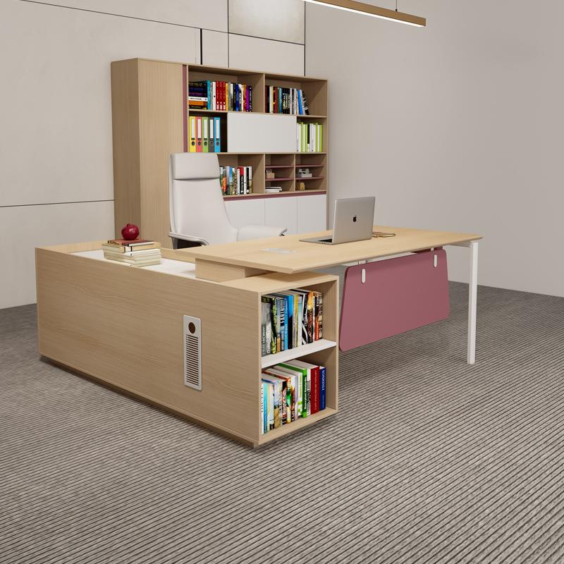 经理桌办公室桌子高档办公桌简约现代大班台主管桌老板桌