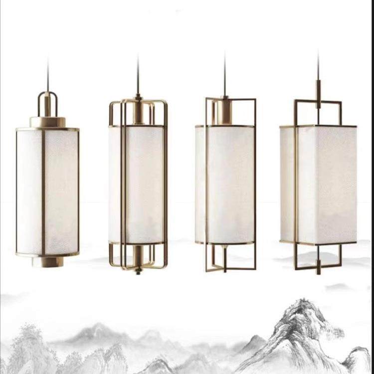 雷朗灯饰新中式床头单头餐厅吊灯酒店客房书房客厅前台灯具吊灯,家装灯饰光源,智能吊灯,淘宝优惠券,粉丝福利购,淘宝优惠卷