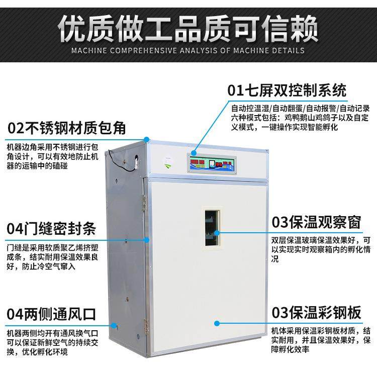 孵蛋器孵化机1056枚小型孵化设备全自动鸡鸭鹅鹌鹑孵化器,农机/农具/农膜,农用防护器具,淘宝优惠券,粉丝福利购,淘宝优惠卷