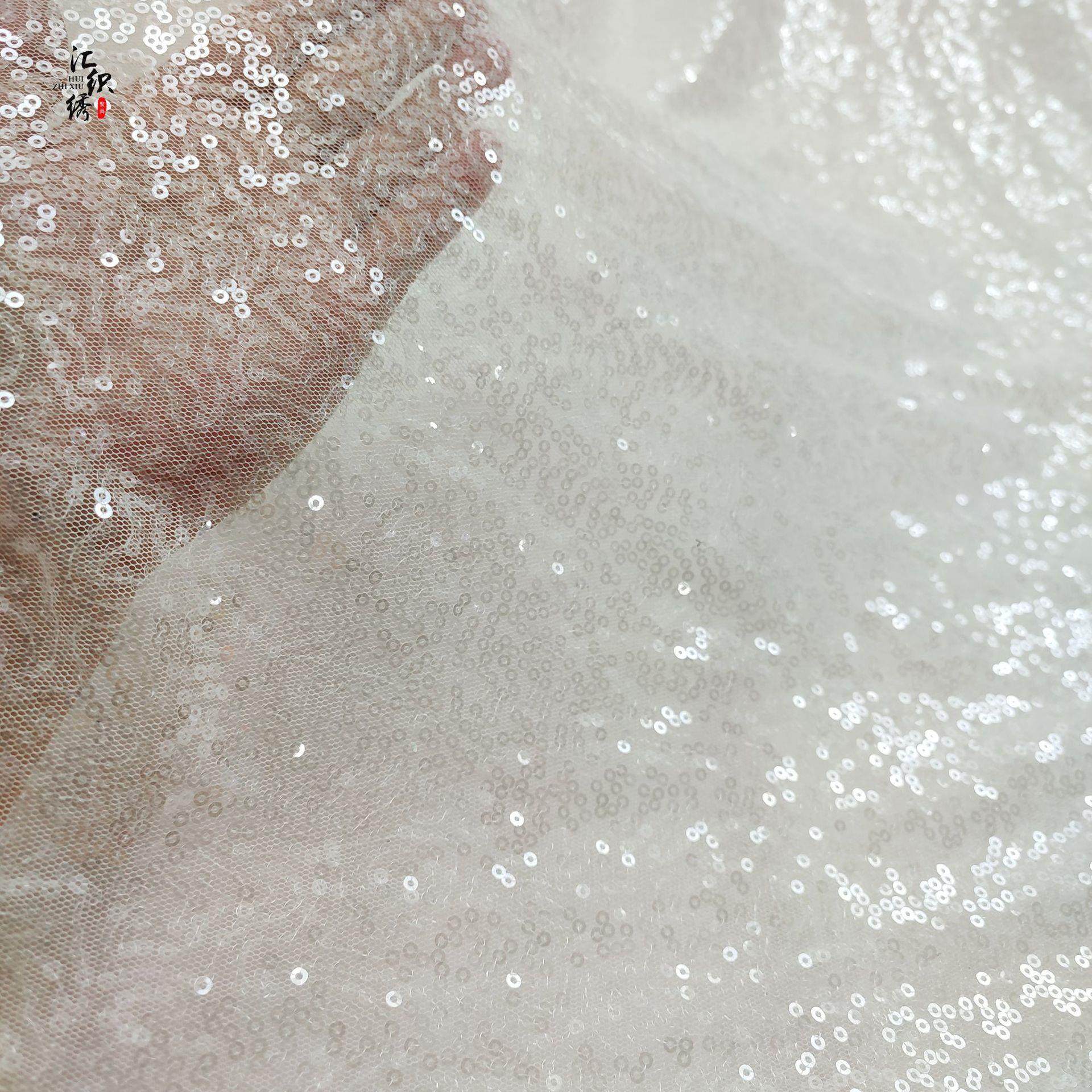 水晶乱片面料 透明珠片绣面料 婚纱礼服舞台服童装DIY头饰亮片绣,居家布艺,绣布,淘宝优惠券,粉丝福利购,淘宝优惠卷