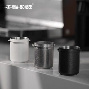 MHW-3BOMBER轰炸机倒扣接粉杯58mm手柄通用落粉杯意式磨豆接粉器