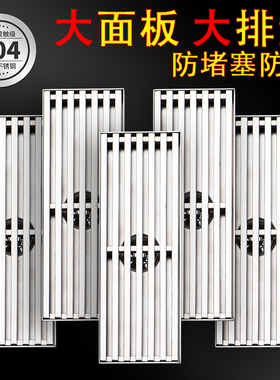 不锈钢304加长方条形地漏防臭大排量长K条型加厚卫生间淋浴房格栅
