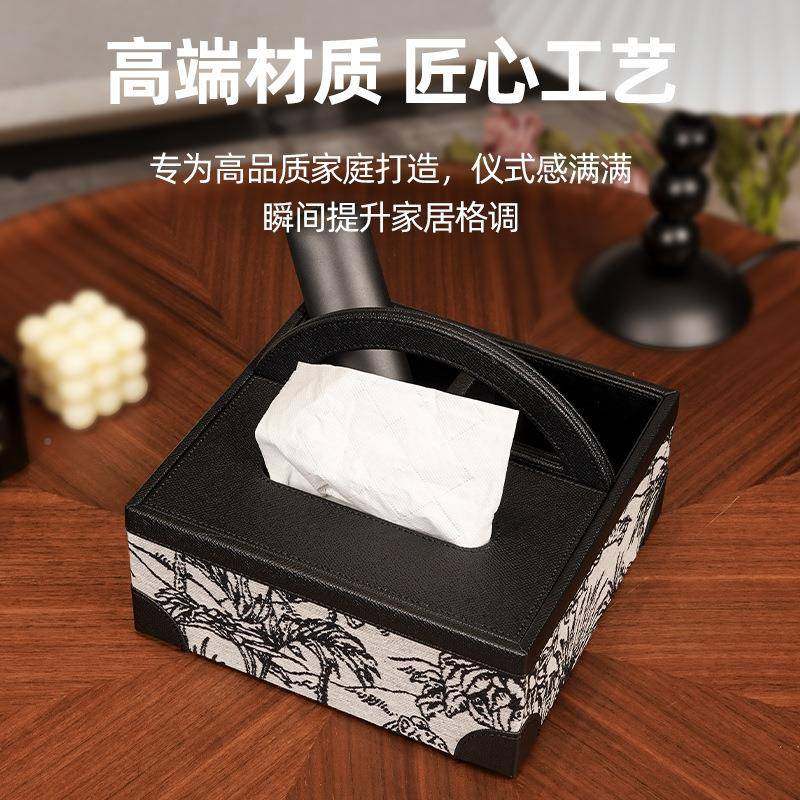 纸巾盒家1用纸高盒客厅i功ns风复抽古轻奢档多能带收纳餐巾纸抽盒,收纳整理,纸巾盒,淘宝优惠券,粉丝福利购,淘宝优惠卷