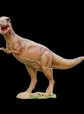 户外大型玻璃钢仿真恐龙雕塑景区A商场动物园霸王龙模型装饰品摆