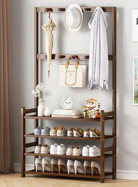 鞋置架层子衣帽一体简易家用门口收UMS纳多鞋柜多架层大容量结实