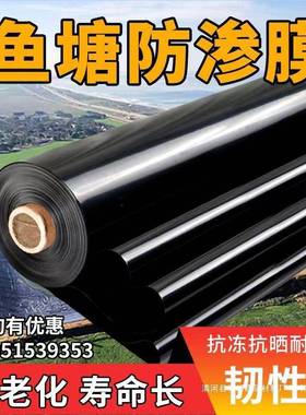 水防膜膜塘防渗土工膜防潮膜防水布鱼池塑料鱼膜加厚地膜QXL特厚