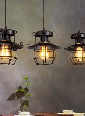 式复古817FLOT工业风咖啡馆厅过道走美廊吧台服装店餐创意小灯罩