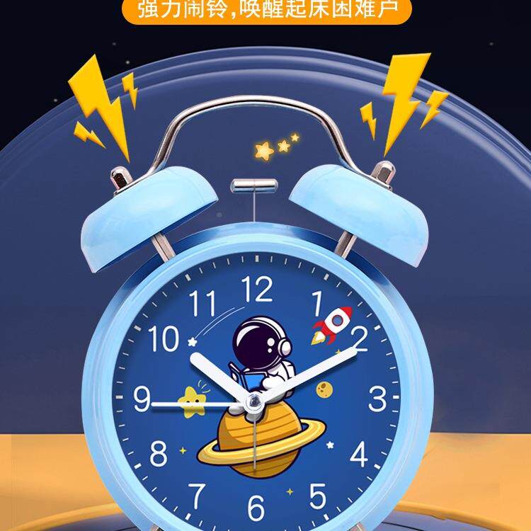 小钟学生专用电起床神器充儿闹童女F968H5TS孩强醒力叫闹铃男孩时