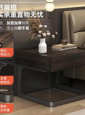 床头柜轻宿奢高级感卧室202CTG01145新款小纳众极简悬浮民式酒店