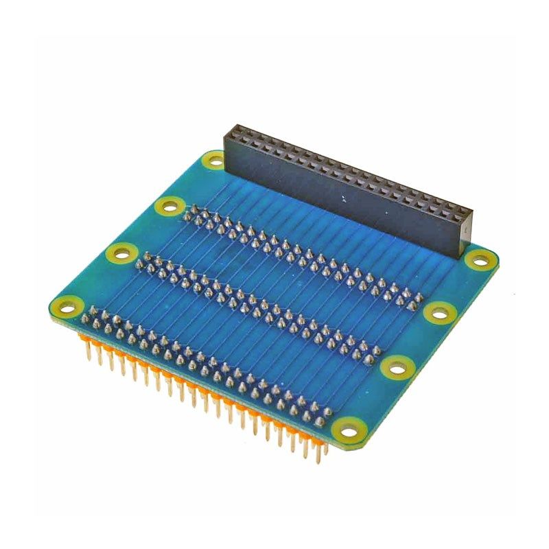 Raspberry Pi 树莓派gpio扩展板3B+/4代一分三针脚GPIO扩展板模块