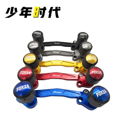 适用本田ADV350 NSS350 佛沙350改装 防摔胶 防撞球 防摔棒