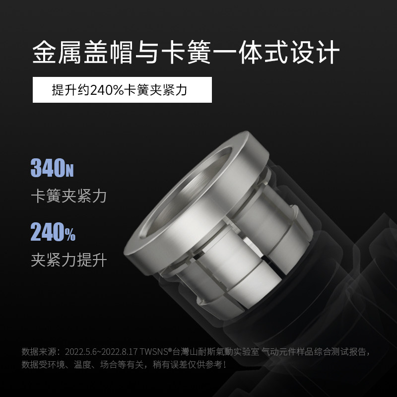 气管气动金属接头外螺纹侧三通PD/4/6/8mm/10/12/14/01-02-03-04