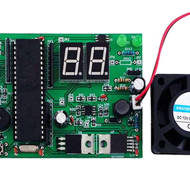 油烟机控制电路电子产品装配与调试竞赛套件焊接电路板JS-56-118