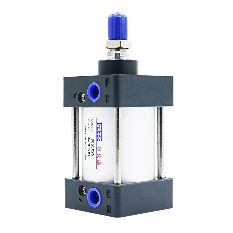 标准气缸sc160大推力长行程SC125气动配件200压豆腐重型可调行程