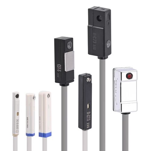 气缸磁性开关感应器cs1-u-fNPN二线三线d-a93-c-z73PNP接近传感器