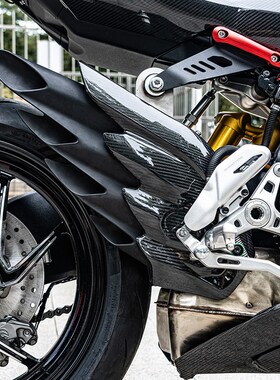 适用赛921 Super921改装件 碳纤维排气盖防烫罩保护罩