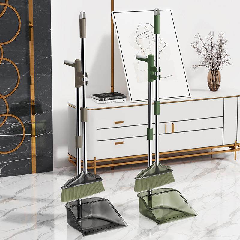 扫把簸箕套装家用透明2022新款组合塑料笤帚扫帚垃圾铲捎不粘头发,家庭/个人清洁工具,一次性抹布,淘宝优惠券,粉丝福利购,淘宝优惠卷