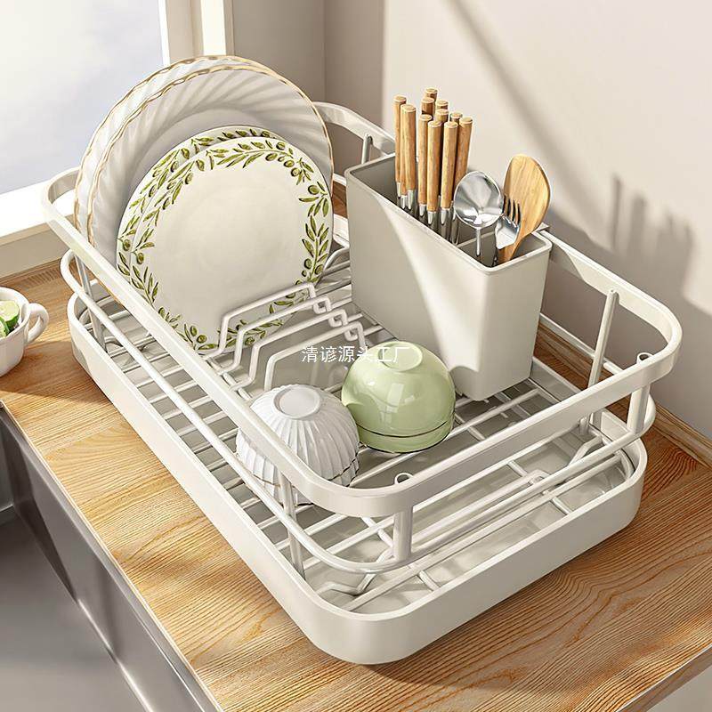 厨房碗架沥水架多功能碗盘碟子置物台面餐具放碗筷碗柜家用收纳盒,厨房/烹饪用具,抹布架/厨房清洁收纳架,淘宝优惠券,粉丝福利购,淘宝优惠卷