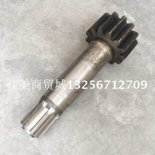 明志8300Nm塔机回转减速机输出大轴13齿/15齿10模 塔吊输出轴