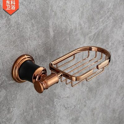 玫瑰金+ORB 档皂网架 皂架 实心加厚 足重 PVD双层电镀 5259