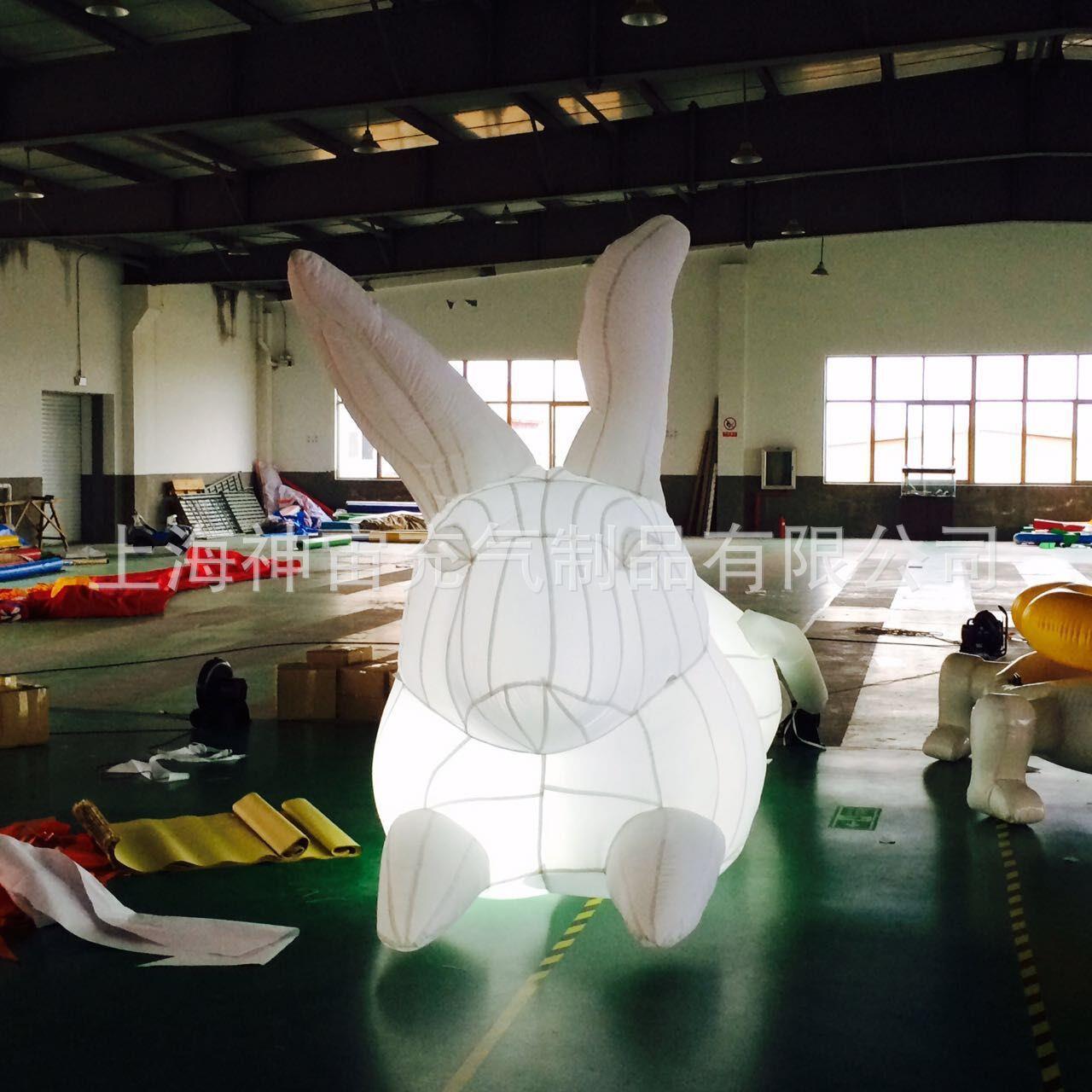 中秋节充气月亮球气模中秋节充气月球发光模型充气月球月亮发光模