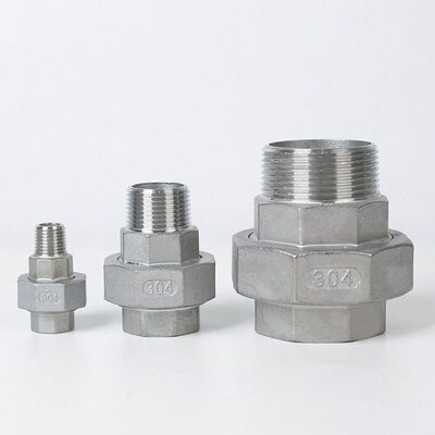 不锈钢304内外螺纹活接头丝扣平面硬密封活节 油任由令4分 1寸