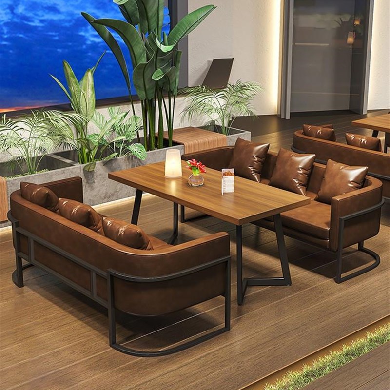 酒吧沙发实木桌椅音乐餐q厅咖啡厅烧烤店西餐厅小酒馆清晰酒吧摊